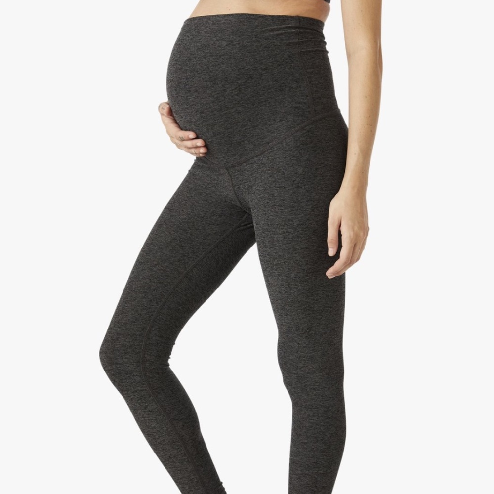 Spacedye Love the Bump Midi Maternity Legging - S